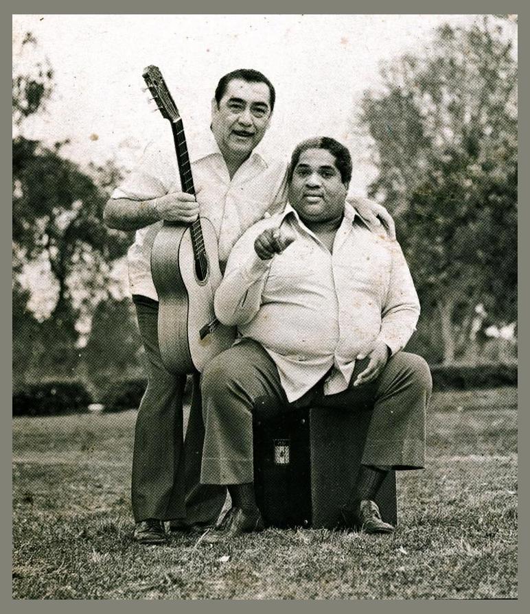 Zambo Cavero y Oscar Aviles